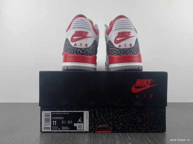 DN3707-160 Jordan 3 Air OG Red Fire 0715